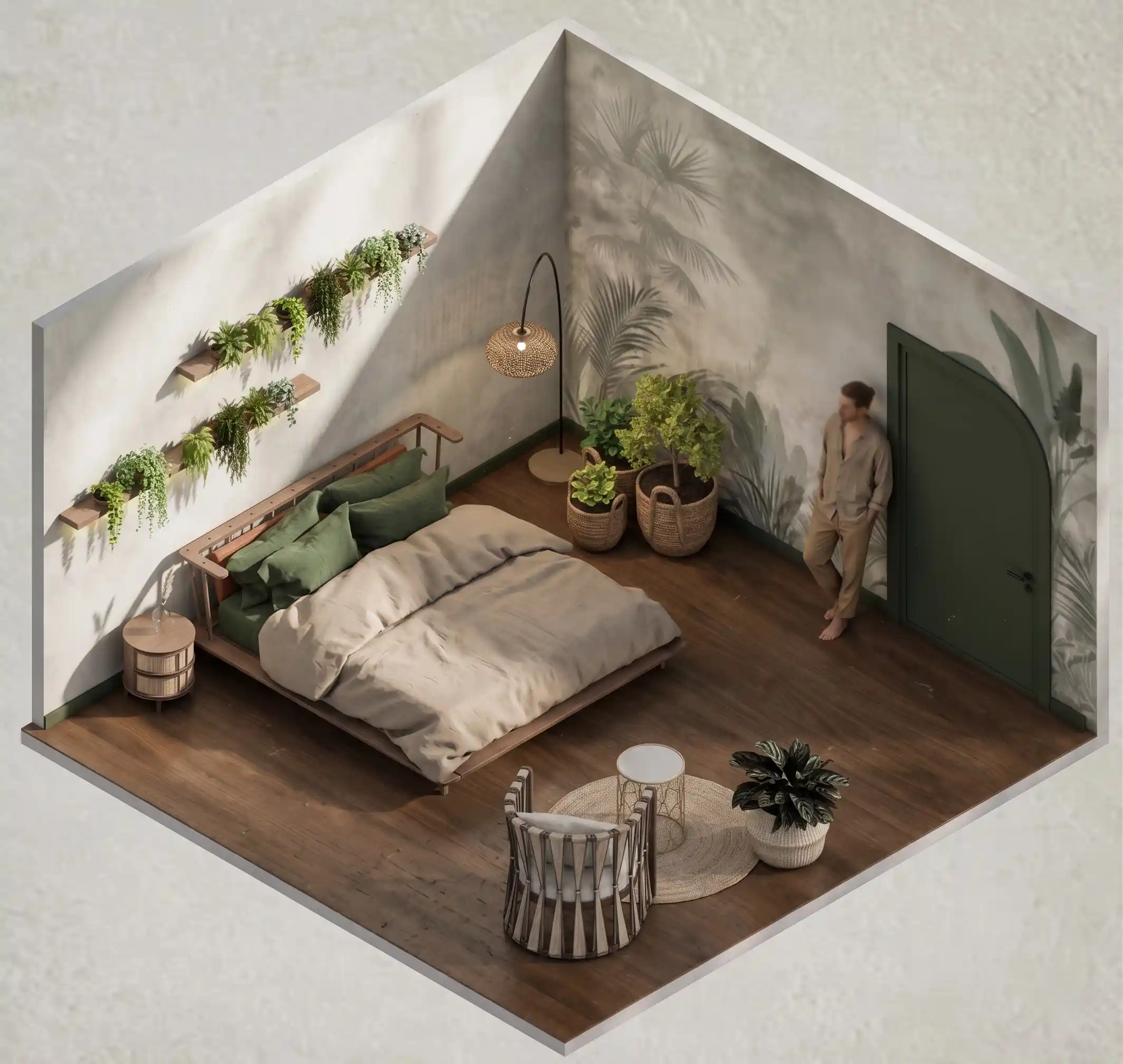 The Olive Grove Bedroom