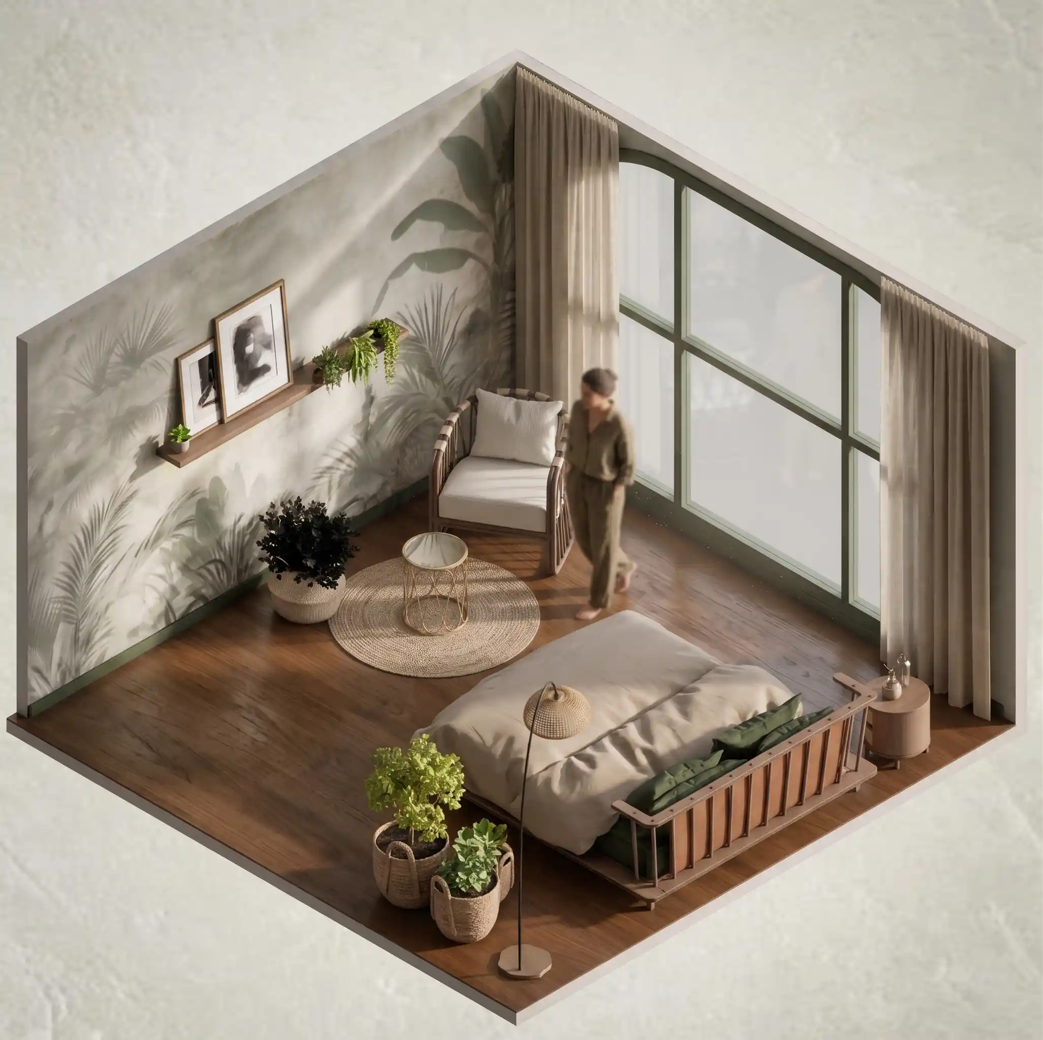 The Olive Grove Bedroom image 2