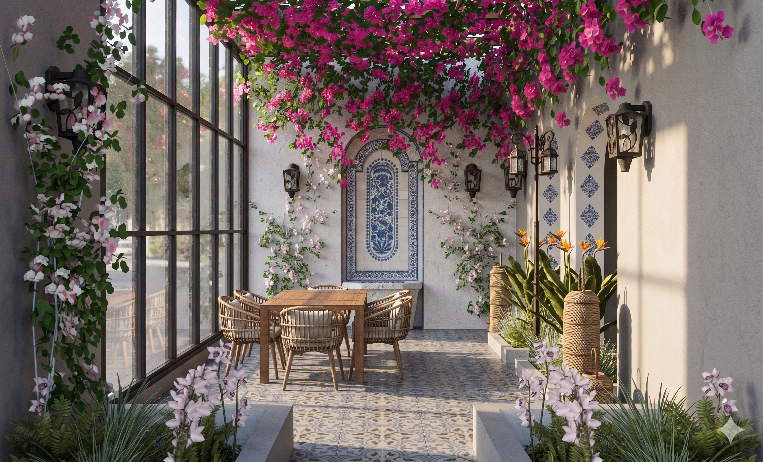 The Blooming Arcade image 1
