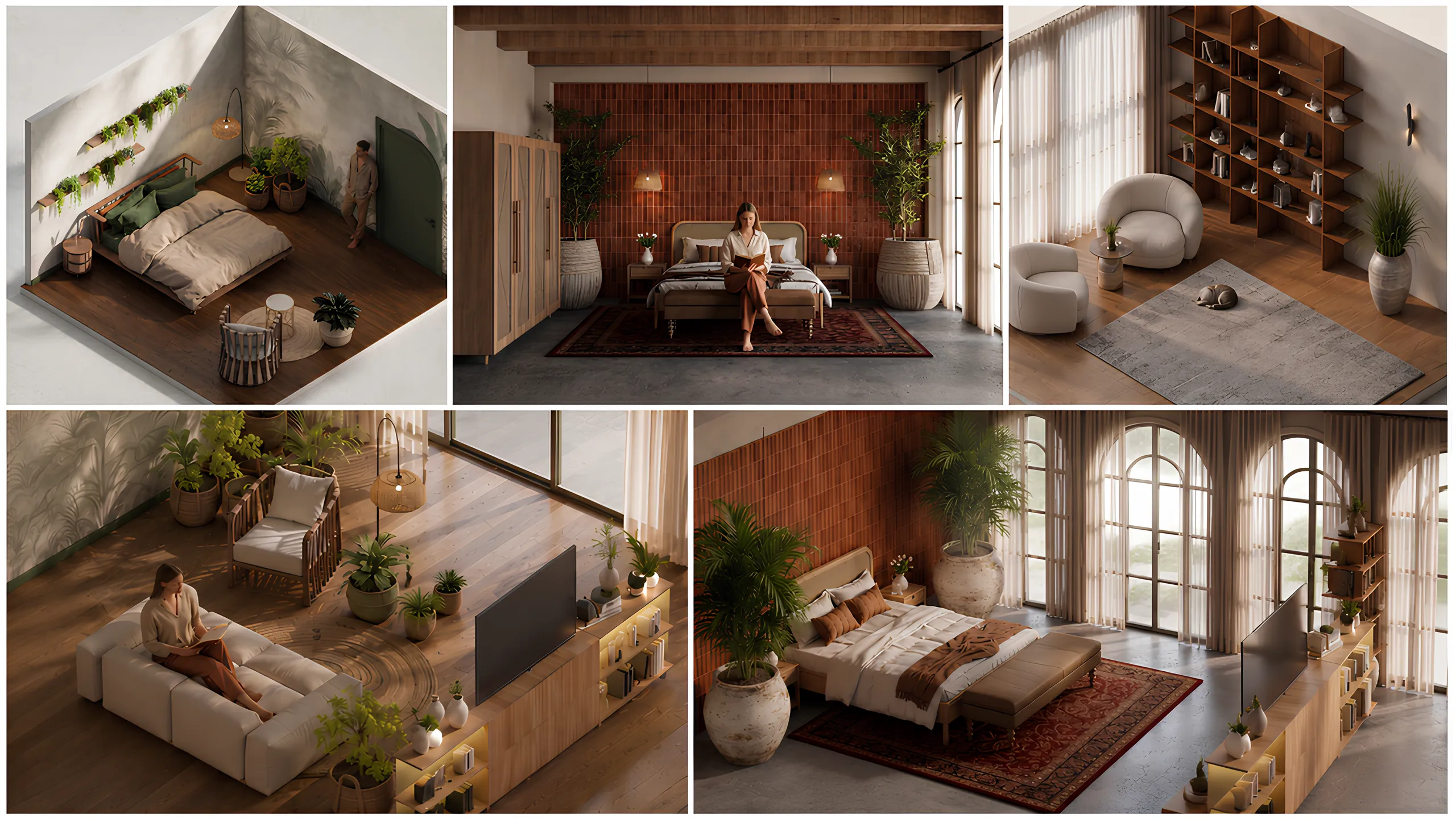 AI architectural renders