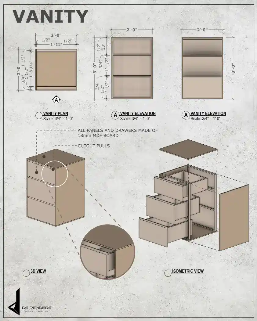 The Forma Vanity